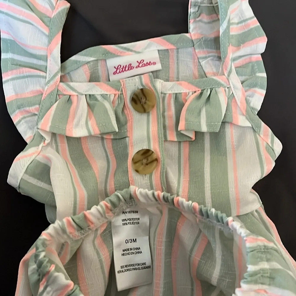 Little lass baby dresses 0-3months/3-6 months